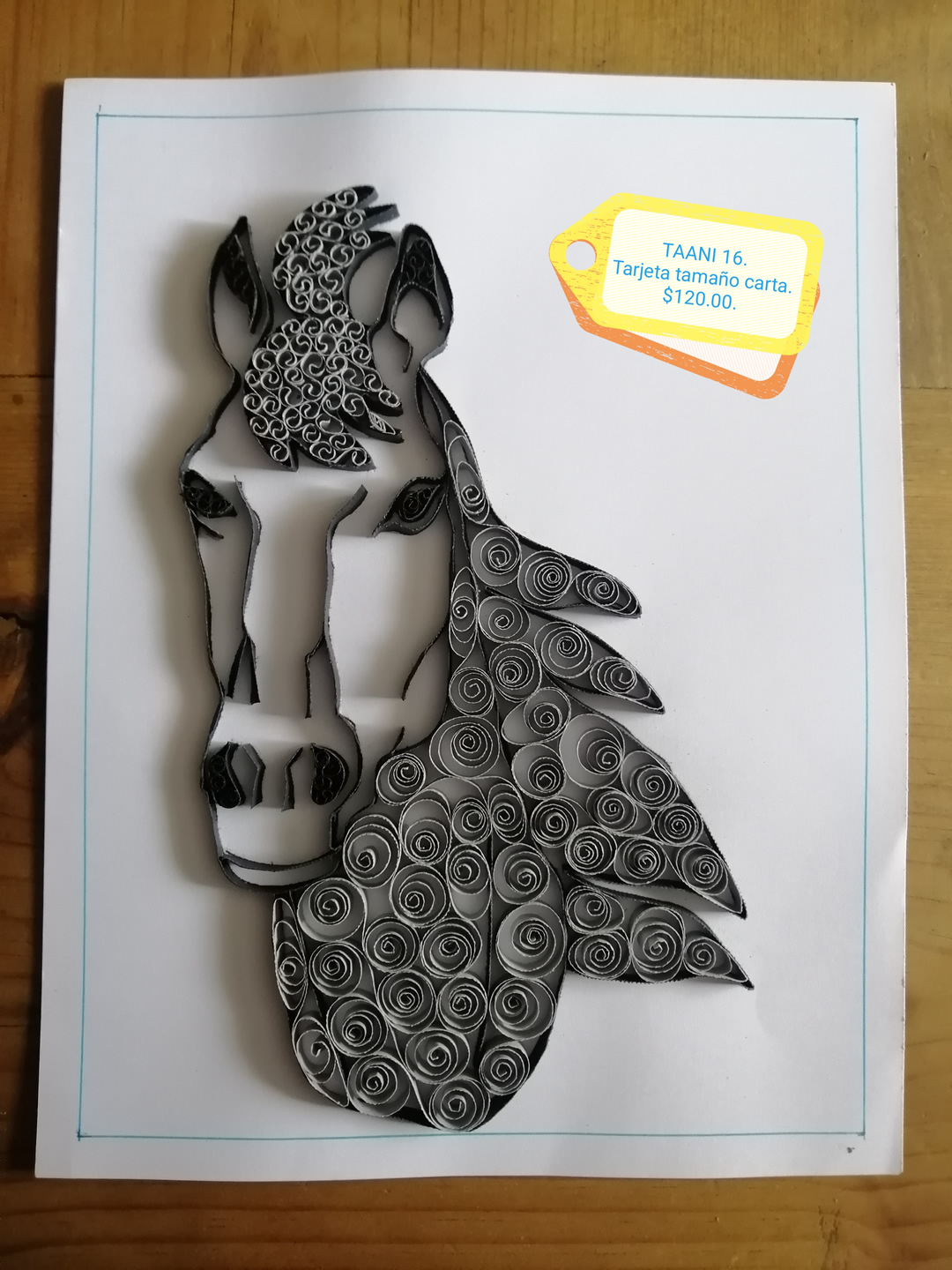 Tarjeta de animalito